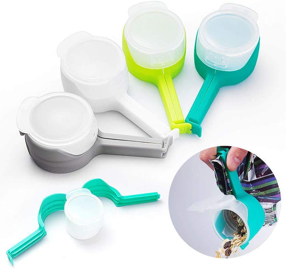 Food Storage Bag Clips - Set of 4