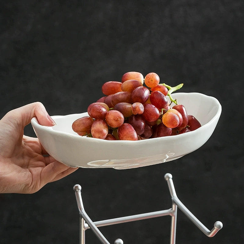 Three Tier Ceramic Bowl