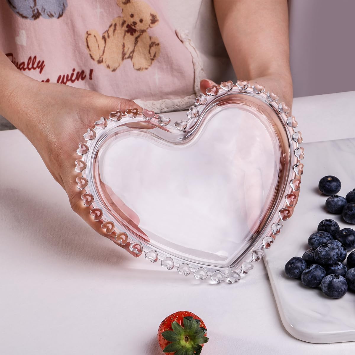 The Heart Plates ( Set of 3 )