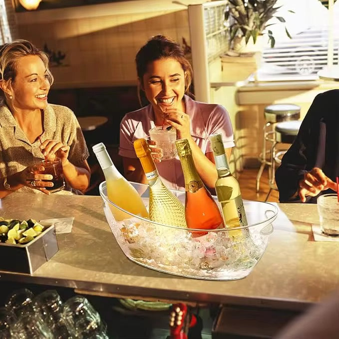 Acrylic Party Ice Bucket – 5.5L Capacity