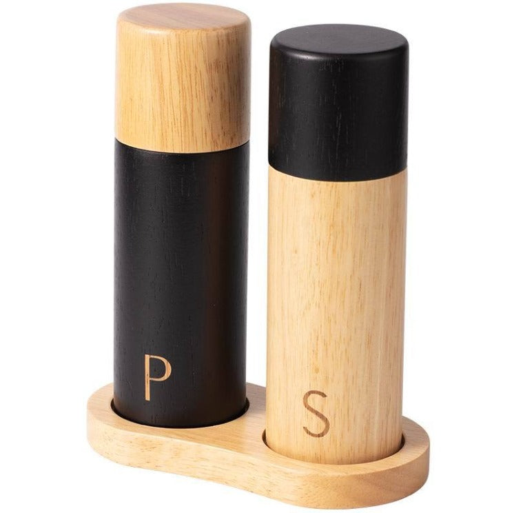 Salt and Pepper Oak Grinders