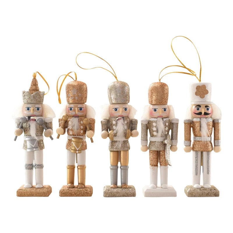 Nutcracker Ornaments (Set of 5)