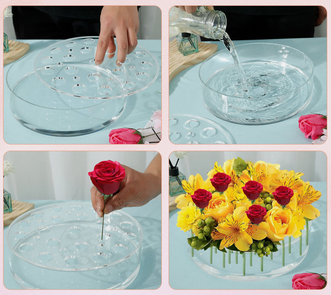 Circular Centerpiece Vase