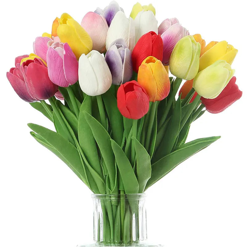 Artificial Tulips