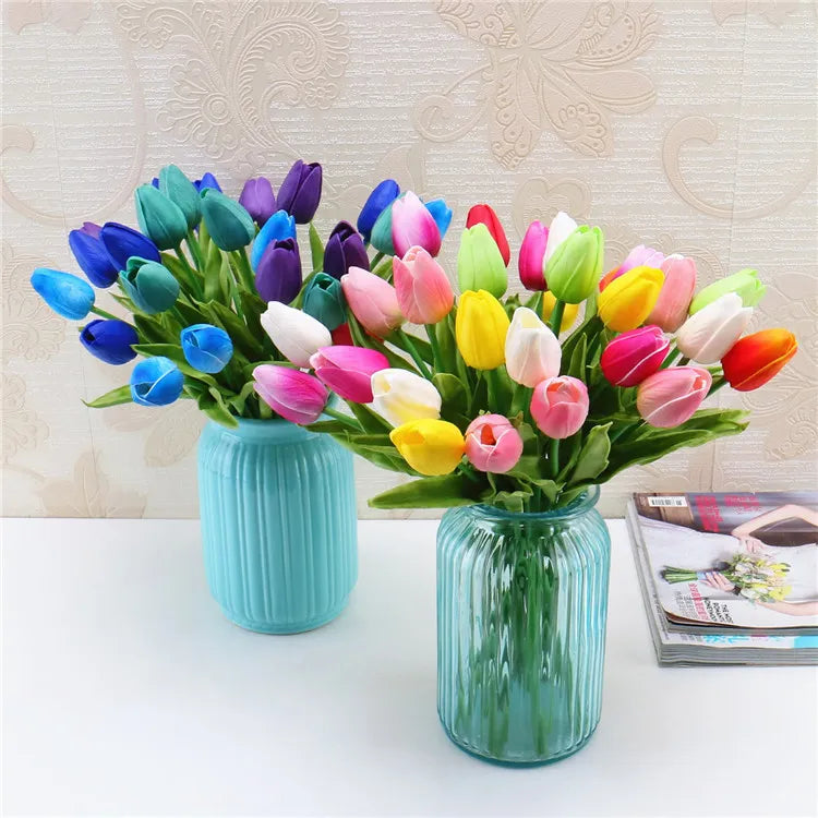 Artificial Tulips