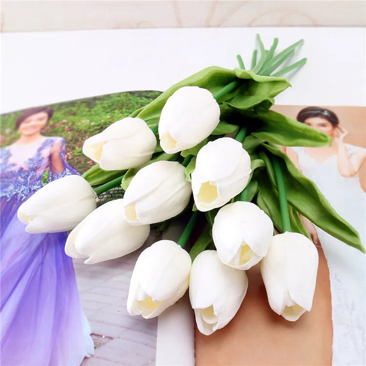 Artificial Tulips