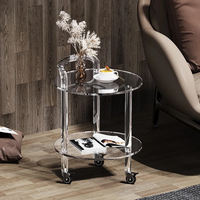 Acrylic Side Trolley