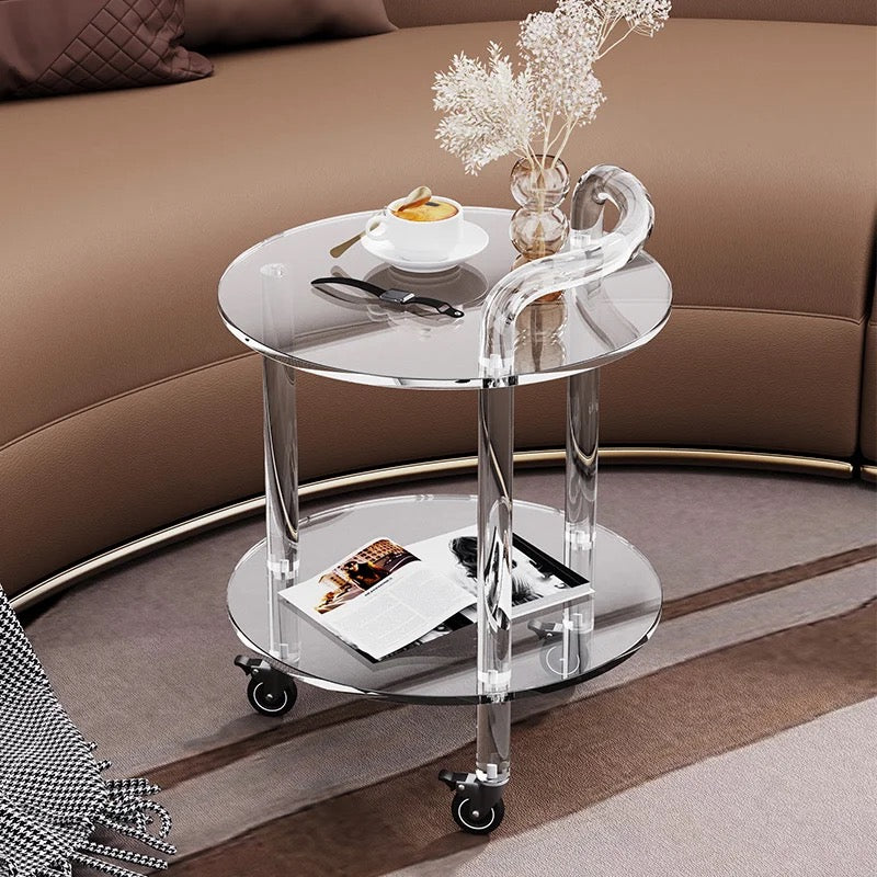 Acrylic Side Trolley