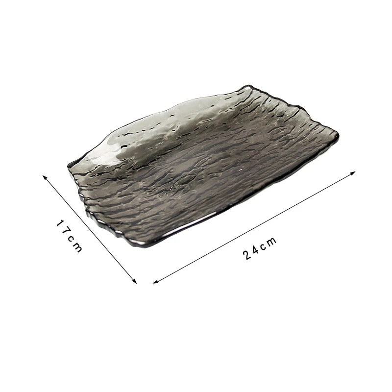 Glass Serving Plates