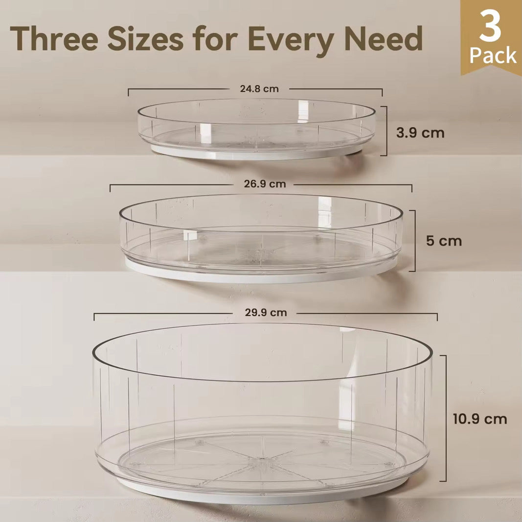 Lazy Susan Acrylic Set
