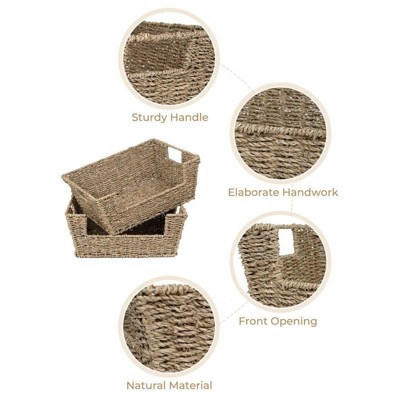 Seagrass Wicker Basket