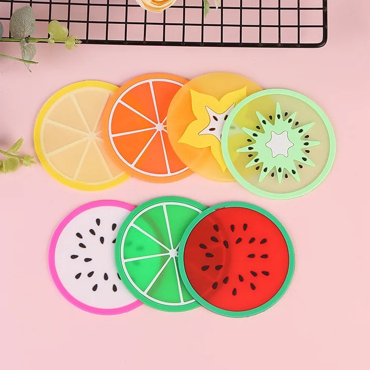 Fruit Slices Coasters (Set of 4)