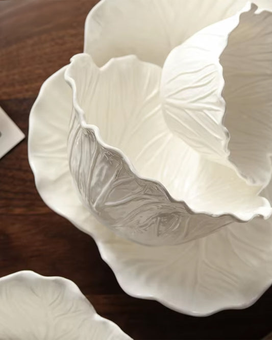 Vintage Cabbage Bowl – Small (Set of 4)