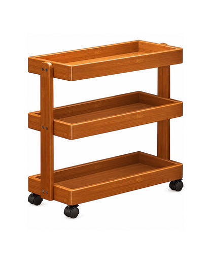 Bamboo Table-Side Trolley