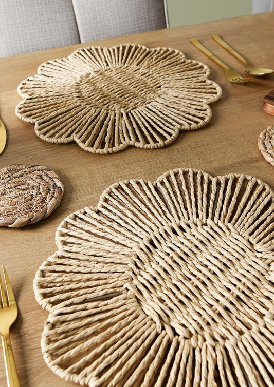 Floral Seagrass Placemats
