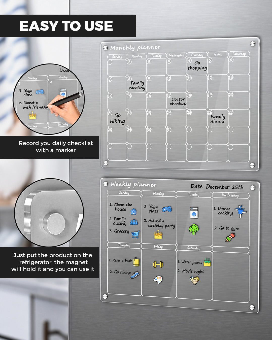 The Magnetic Calendar Set