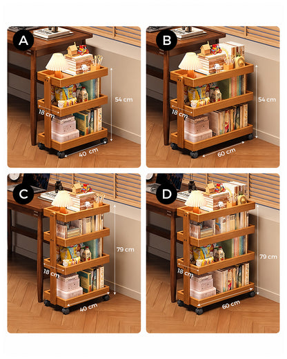 Bamboo Table-Side Trolley