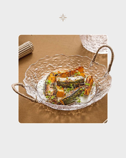 The Glass Basket Bowl Set