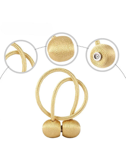 Magnetic Curtain Tiebacks (set of 2)