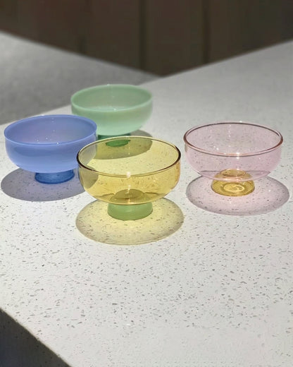 Modern Glass Dessert Cups