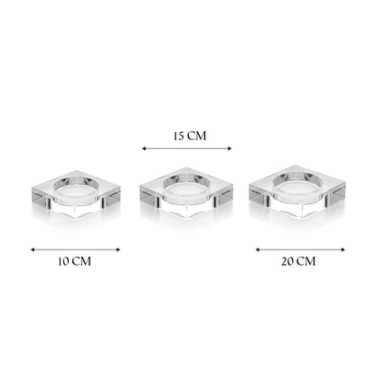Crystal Glass Ashtray