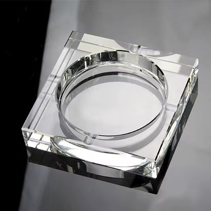 Crystal Glass Ashtray