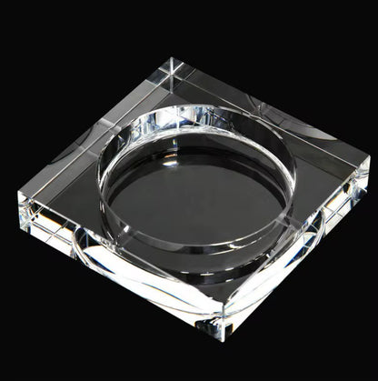 Crystal Glass Ashtray