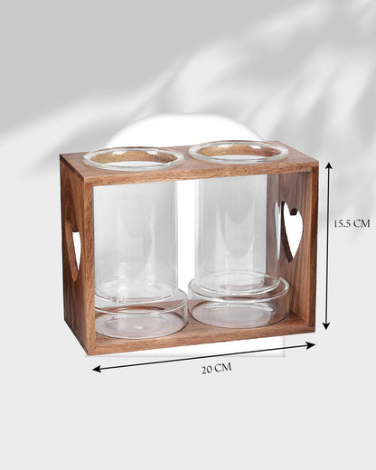 Wooden Cutlery Holder